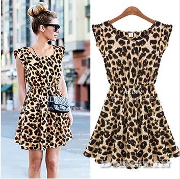 Vestido Leopardo